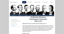 Desktop Screenshot of batesandbateslawoffice.com